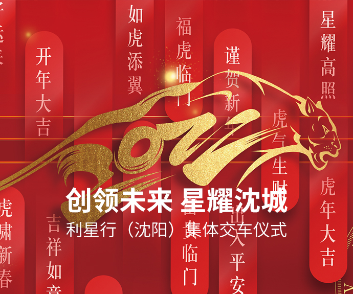 创领未来 星耀沈城-利星行（沈阳）集体交车仪式