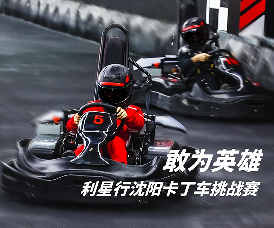 敢为英雄 利星行（沈阳）卡丁车挑战赛